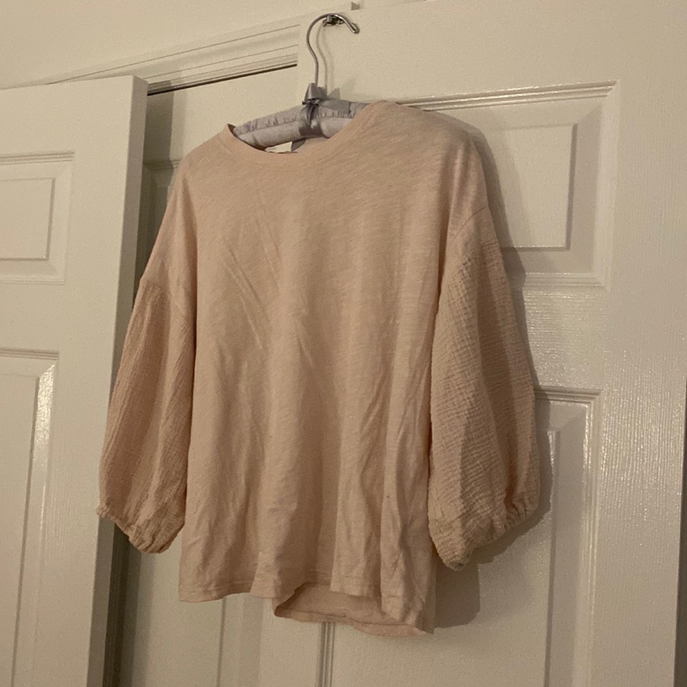 Velvet by Graham & Spencer 100% Cotton Long Sleeve Tee
